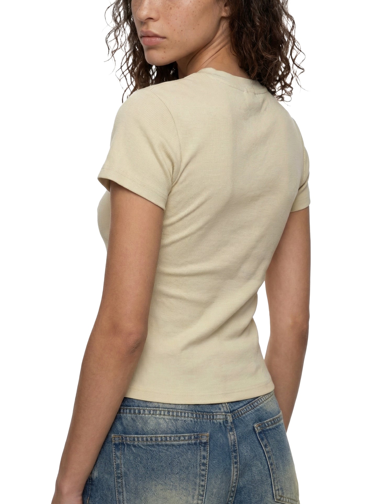 I AM HOUSE Disco Font Women’s Slim Tee